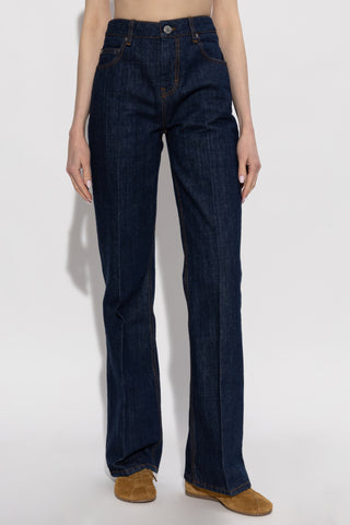 Ami Alexandre Mattiussi NAVY BLUE Jeans with flared legs 3