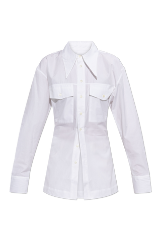 Ami Alexandre Mattiussi WHITE Shirt with pockets 1