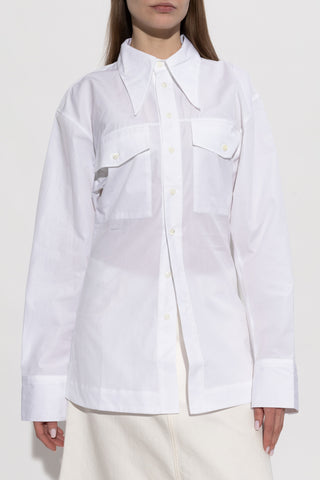 Ami Alexandre Mattiussi WHITE Shirt with pockets 3