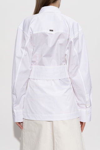 Ami Alexandre Mattiussi WHITE Shirt with pockets 4