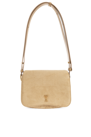 Ami Alexandre Mattiussi beige Shoulder bag ‘Paris Paris’ 1