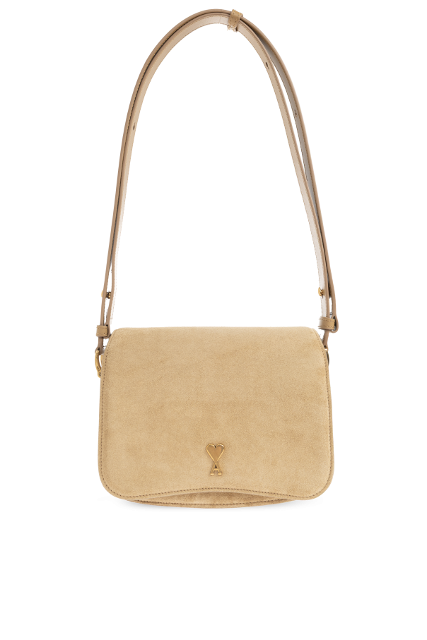 Ami Alexandre Mattiussi beige Shoulder bag ‘Paris Paris’ 1