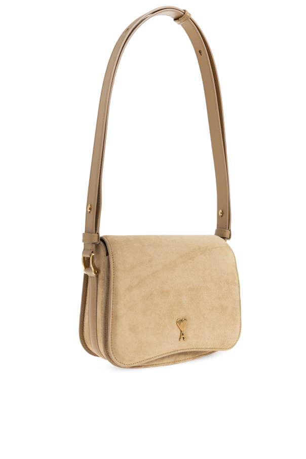Ami Alexandre Mattiussi beige Shoulder bag ‘Paris Paris’ 5