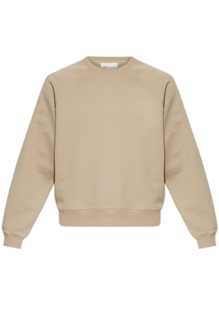 Ami Alexandre Mattiussi beige 'Oversize' sweatshirt 1