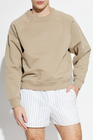Ami Alexandre Mattiussi beige 'Oversize' sweatshirt 3