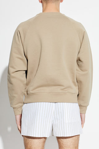 Ami Alexandre Mattiussi beige 'Oversize' sweatshirt 4