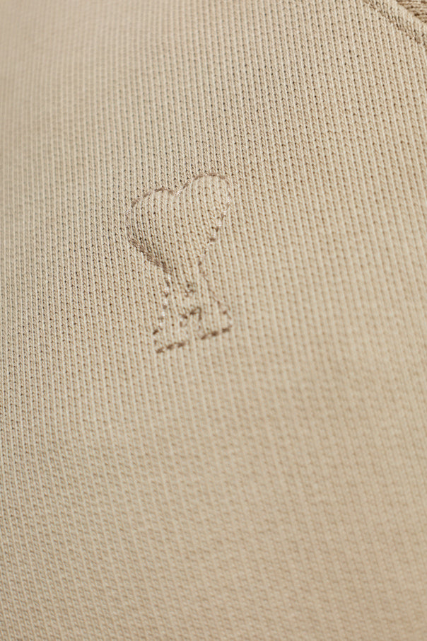 Ami Alexandre Mattiussi beige "Oversize" sweatshirt 5