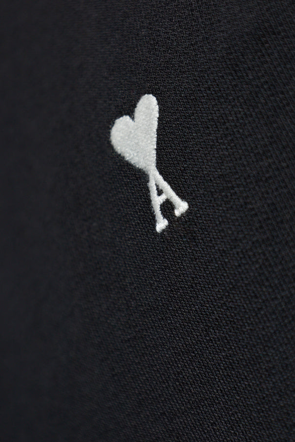 Ami Alexandre Mattiussi BLACK Sweatshirt with embroidered logo 5