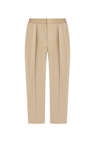 Ami Alexandre Mattiussi beige Wool trousers 1