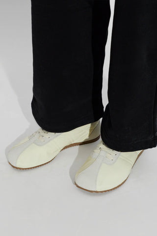 Ami Alexandre Mattiussi cream Sports shoes with logo 2
