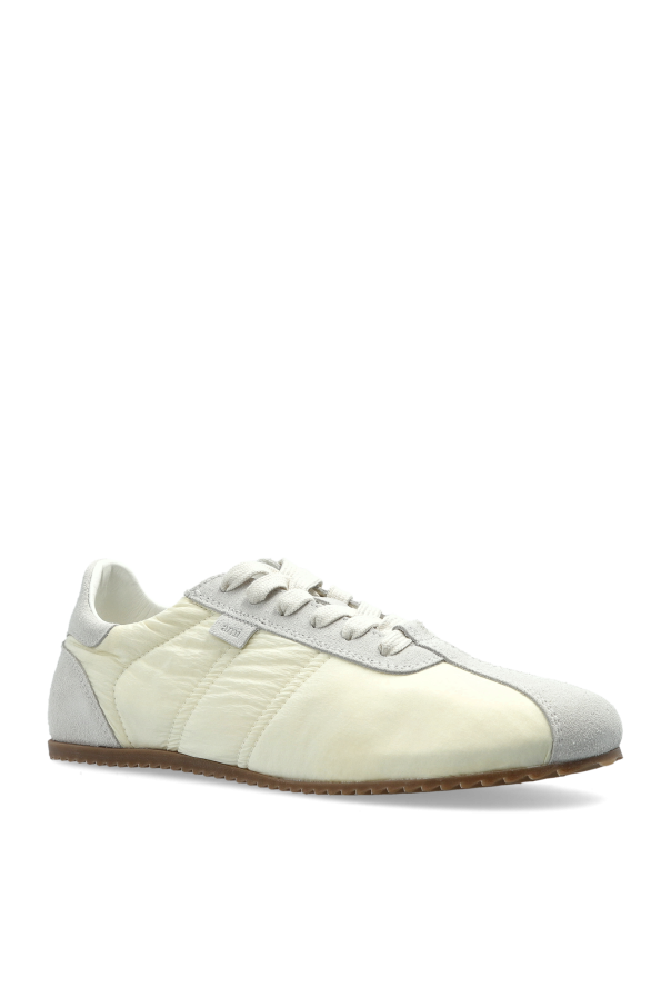 Ami Alexandre Mattiussi cream Sports shoes with logo 4