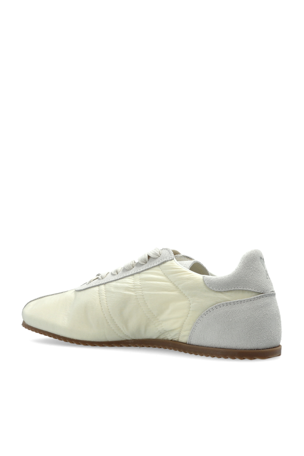 Ami Alexandre Mattiussi cream Sports shoes with logo 5
