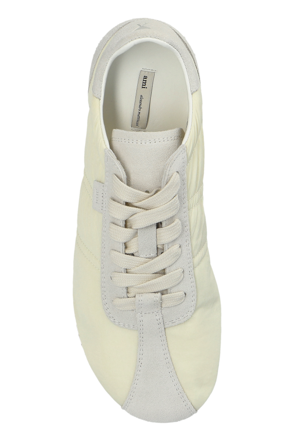 Ami Alexandre Mattiussi cream Sports shoes with logo 6