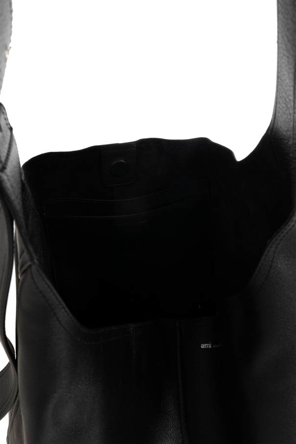 Ami Alexandre Mattiussi BLACK Shoulder bag ‘Etienne’ 6