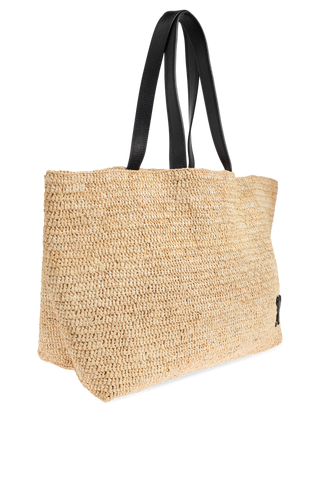 Ami Alexandre Mattiussi beige Shopper bag ‘Ami de Coeur’ 5