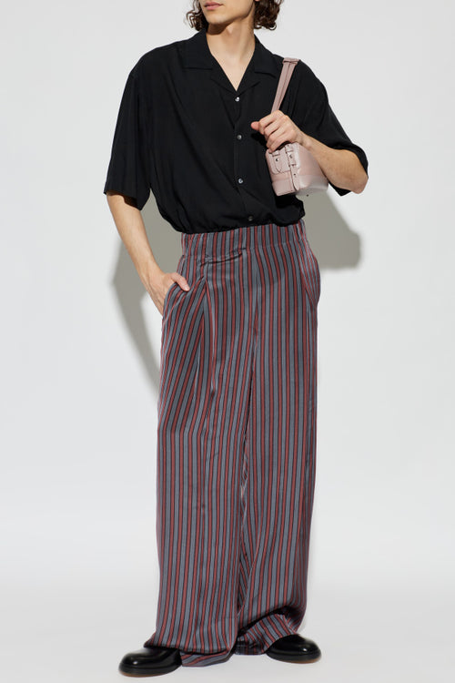 Ami Alexandre Mattiussi BLACK Asymmetrical cut shirt 2