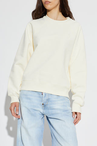 Ami Alexandre Mattiussi cream "Oversize" sweatshirt 3