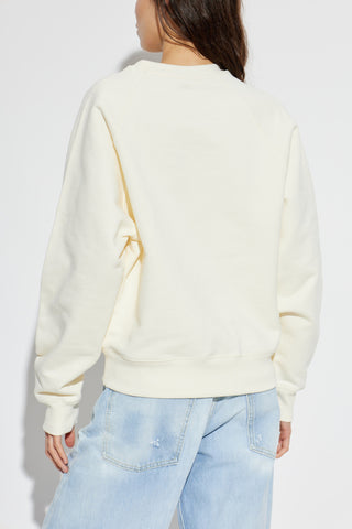 Ami Alexandre Mattiussi cream "Oversize" sweatshirt 4