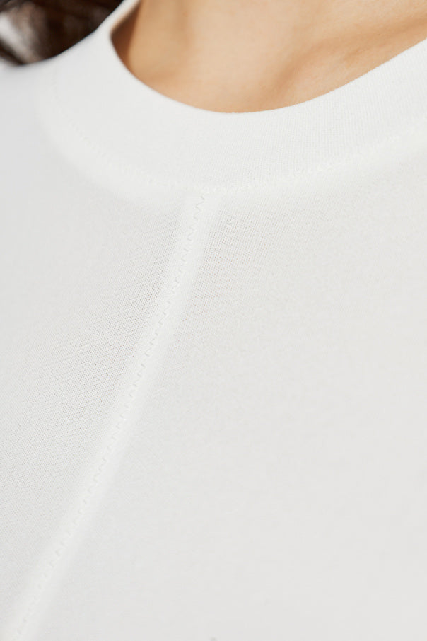 Ami Alexandre Mattiussi WHITE Sleeveless top 5