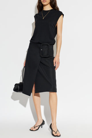 Ami Alexandre Mattiussi BLACK Sleeveless top 2