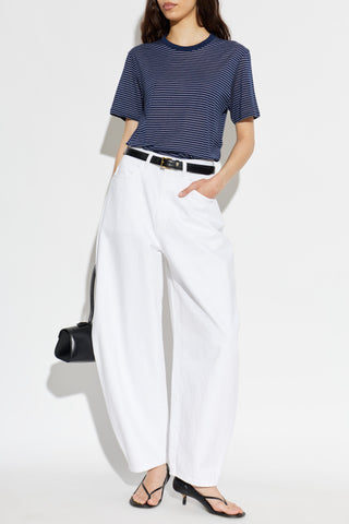 Ami Alexandre Mattiussi NAVY BLUE Striped T-shirt 2