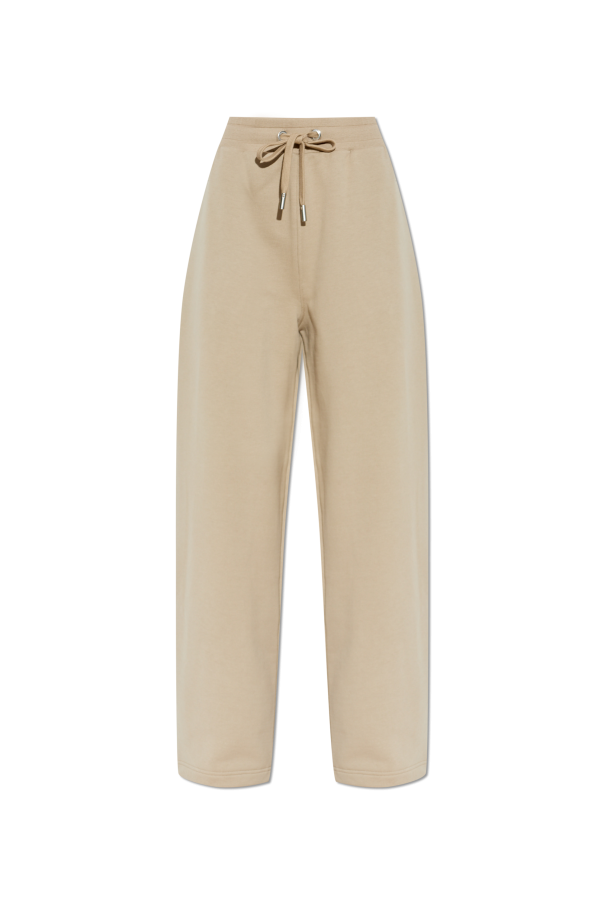 Ami Alexandre Mattiussi BROWN Wide-leg sweatpants 1