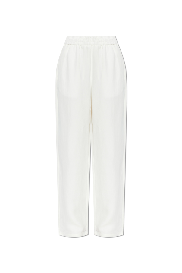 Ami Alexandre Mattiussi WHITE Wide-leg pants 1
