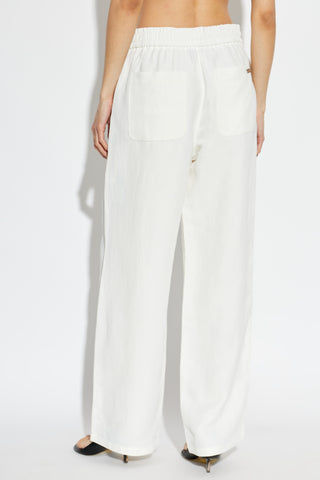 Ami Alexandre Mattiussi WHITE Wide-leg pants 4