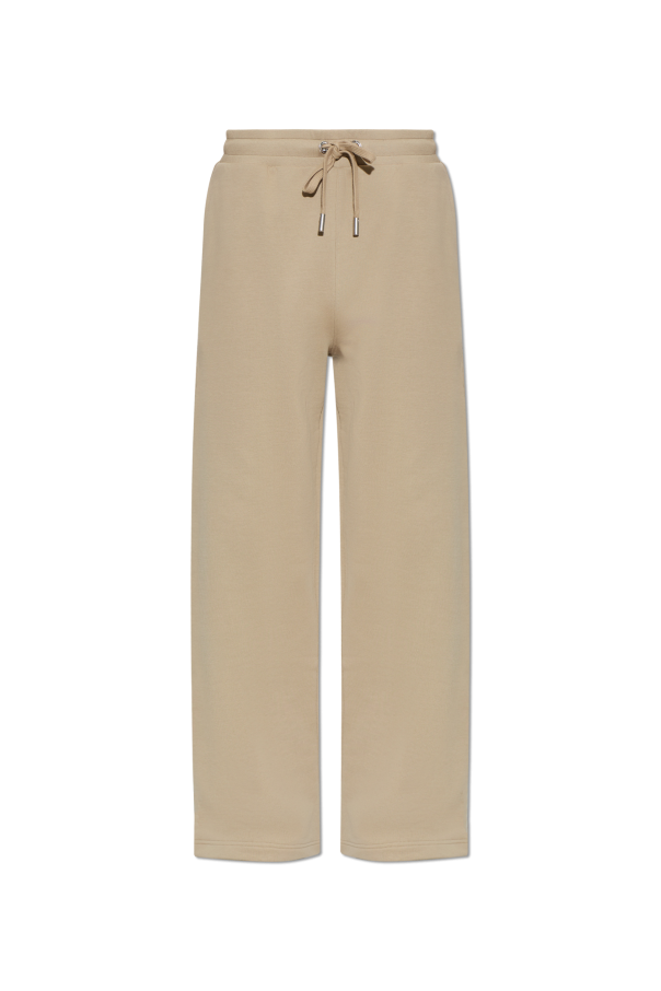 Ami Alexandre Mattiussi beige Wide-leg sweatpants 1