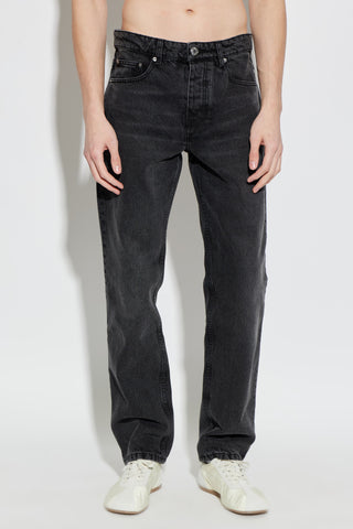 Ami Alexandre Mattiussi BLACK Straight-leg jeans 3