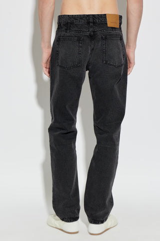 Ami Alexandre Mattiussi BLACK Straight-leg jeans 4