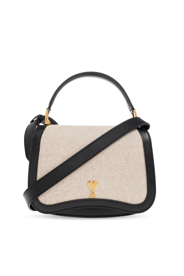 Ami Alexandre Mattiussi cream Handbag ‘Paris Paris’ 1