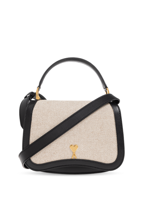 Ami Alexandre Mattiussi cream Handbag ‘Paris Paris’ 1