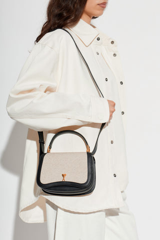 Ami Alexandre Mattiussi cream Handbag ‘Paris Paris’ 2