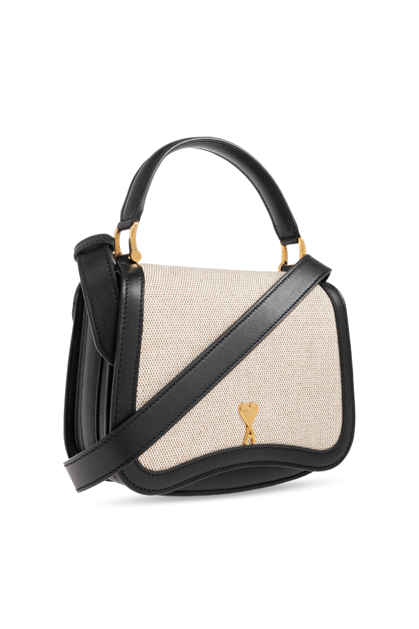 Ami Alexandre Mattiussi cream Handbag ‘Paris Paris’ 5