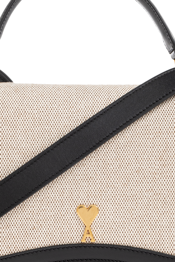 Ami Alexandre Mattiussi cream Handbag ‘Paris Paris’ 7