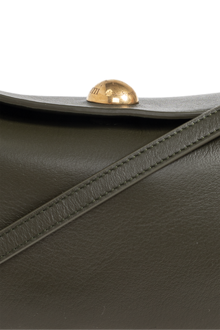 Ami Alexandre Mattiussi GREEN 'Carrousel Mini' shoulder bag 7