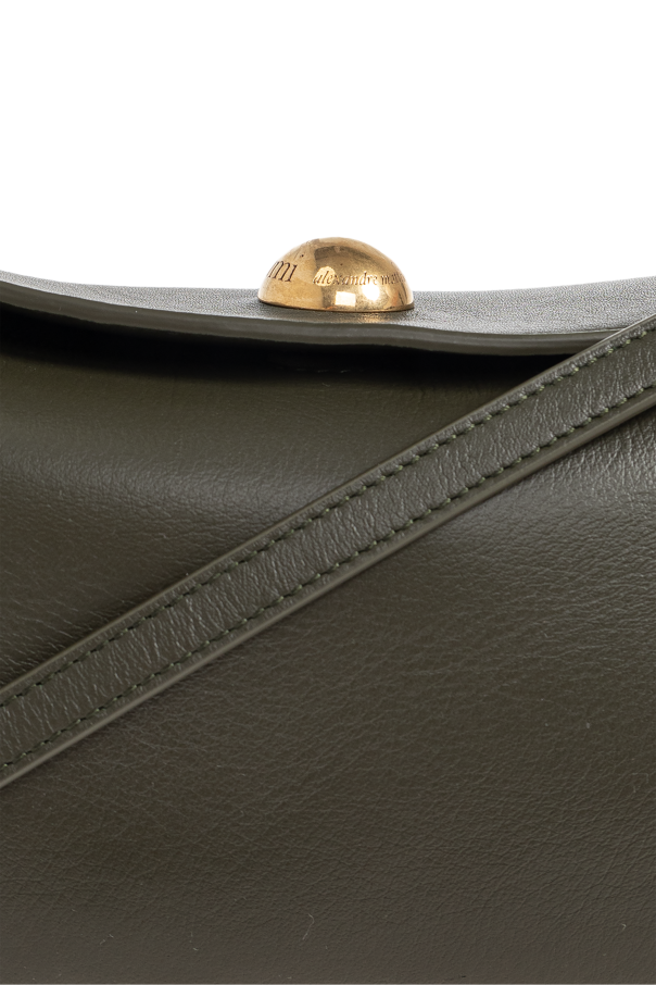 Ami Alexandre Mattiussi GREEN 'Carrousel Mini' shoulder bag 7