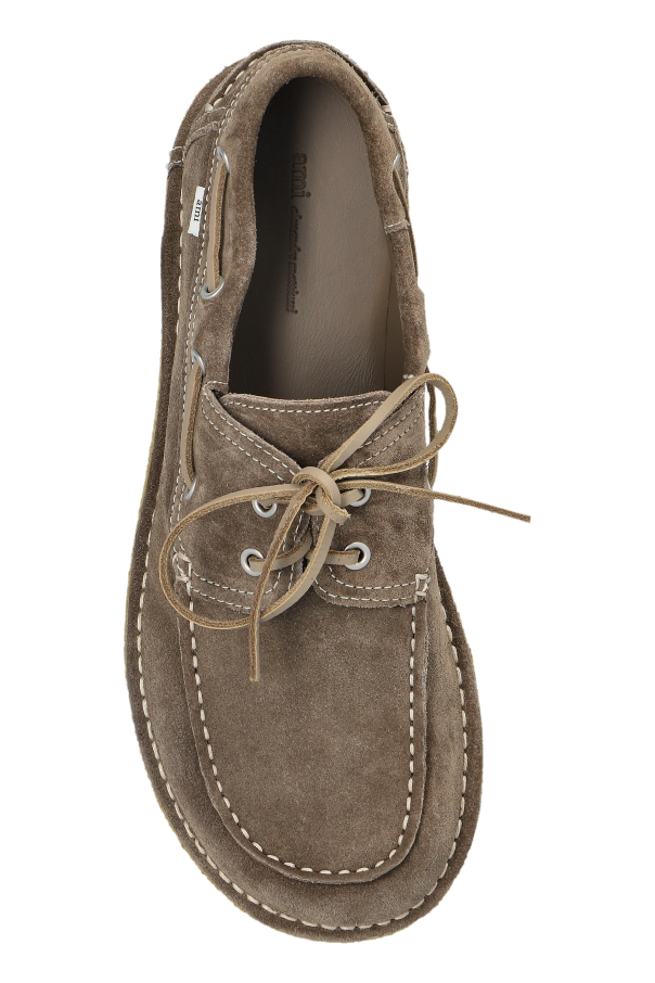 Ami Alexandre Mattiussi GREY Suede shoes 6