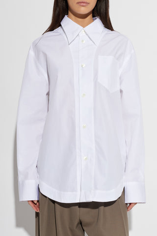 Ami Alexandre Mattiussi WHITE Shirt with pocket 3