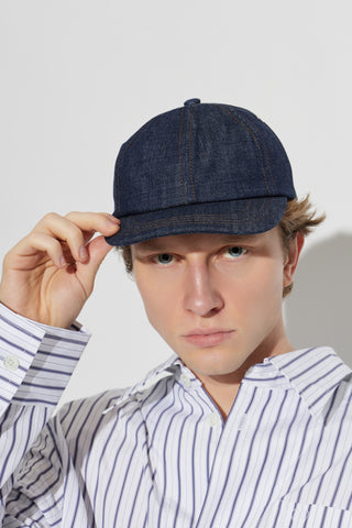 Ami Alexandre Mattiussi NAVY BLUE Baseball cap 3