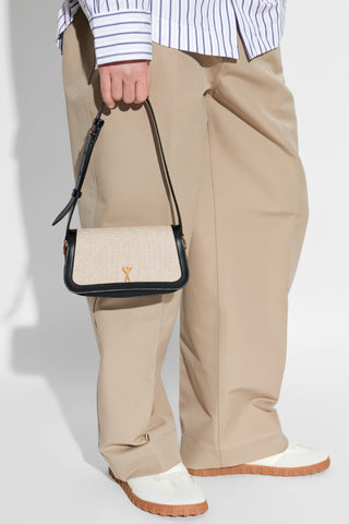 Ami Alexandre Mattiussi cream Shoulder bag ‘Paris Paris’ 3