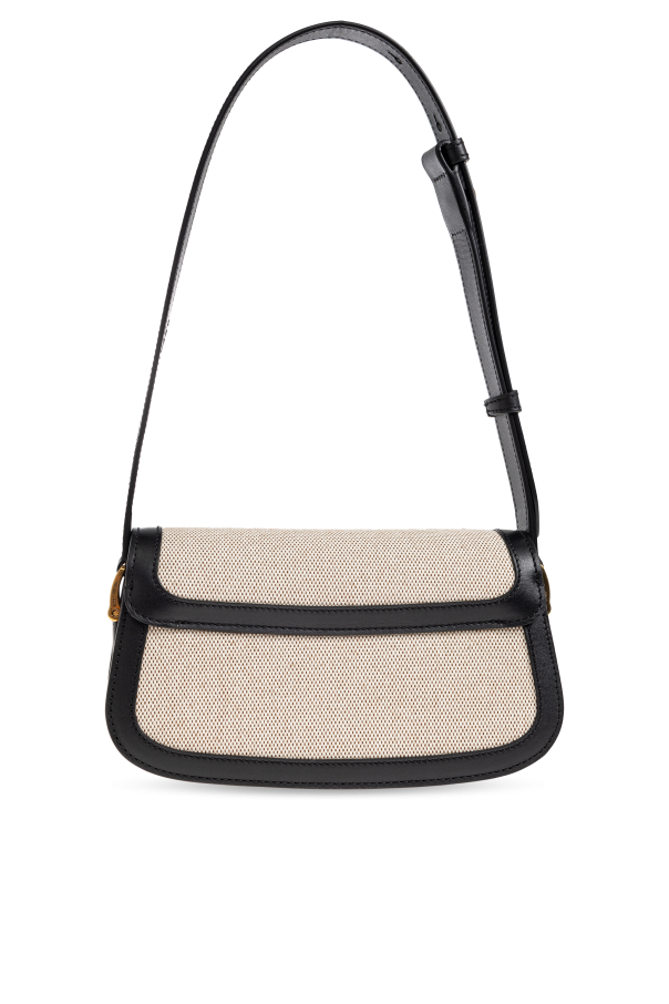 Ami Alexandre Mattiussi cream Shoulder bag ‘Paris Paris’ 4