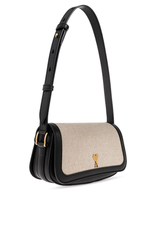 Ami Alexandre Mattiussi cream Shoulder bag ‘Paris Paris’ 5