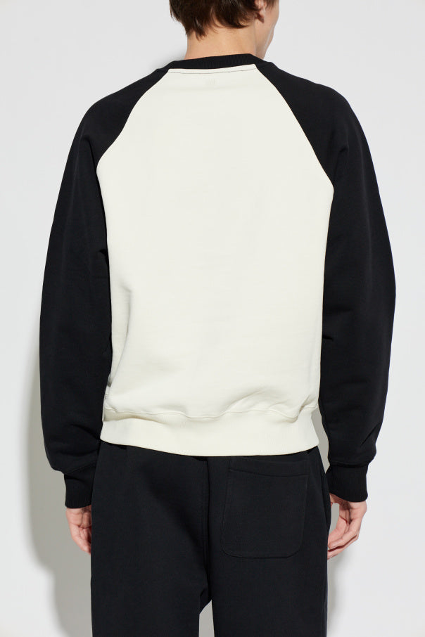 Ami Alexandre Mattiussi cream "Oversize" sweatshirt 4