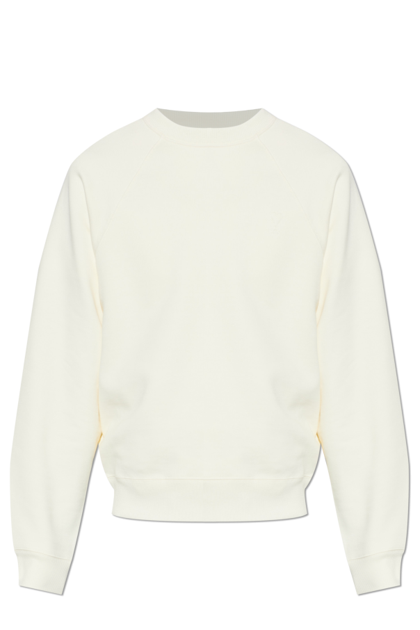 Ami Alexandre Mattiussi cream ‘Oversize’ sweatshirt 1