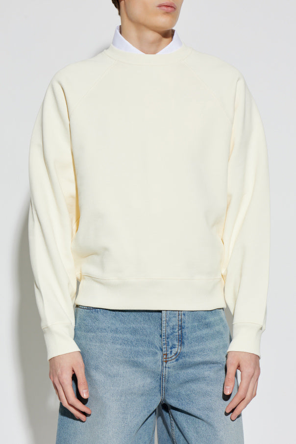 Ami Alexandre Mattiussi cream ‘Oversize’ sweatshirt 3