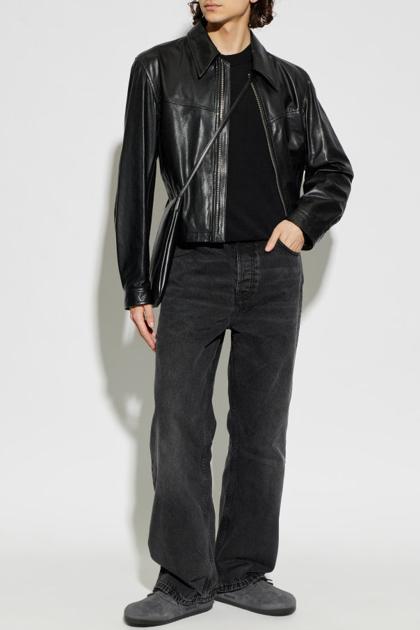 Ami Alexandre Mattiussi BLACK Wide-leg jeans 2