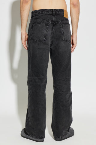 Ami Alexandre Mattiussi BLACK Wide-leg jeans 4