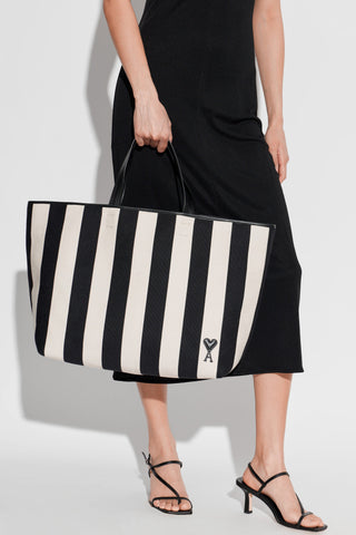 Ami Alexandre Mattiussi cream ‘Ami de Coeur’ Shopper Bag 2